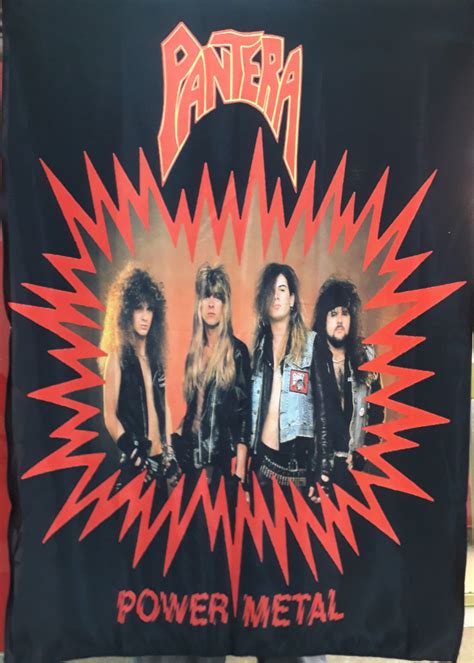 Pantera Power Metal Flag Cloth Poster Wall Tapestry Banner Cd Thrash Metal