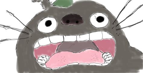 My Neighbor Totoro Totoros Roar By Eccentricsakuragirl On Deviantart