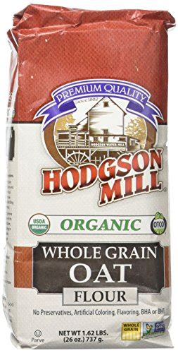 Hodgson Mill Organic Whole Grain Oat Flour 26 Ounce Sack Pack Of 6