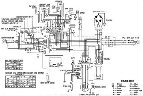 Approach an outlet of a symbol and click to confirm that outlet. Honda XL350 Electrical Wiring Diagram - Circuit Wiring ...