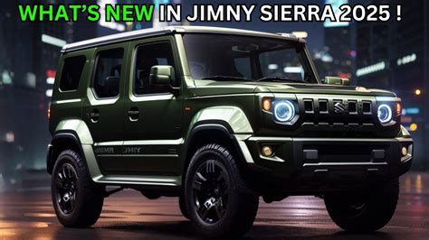 The All New Suzuki Jimny Sierra For 2025 Adventure Awaits Youtube