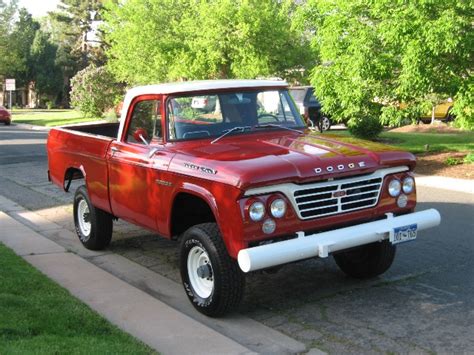 1962 Dodge W100 Shortbed Pictures