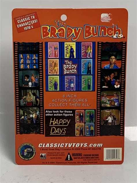Classic Tv Toys 2004 The Brady Bunch Jan Brady Doll 8 Action Figure