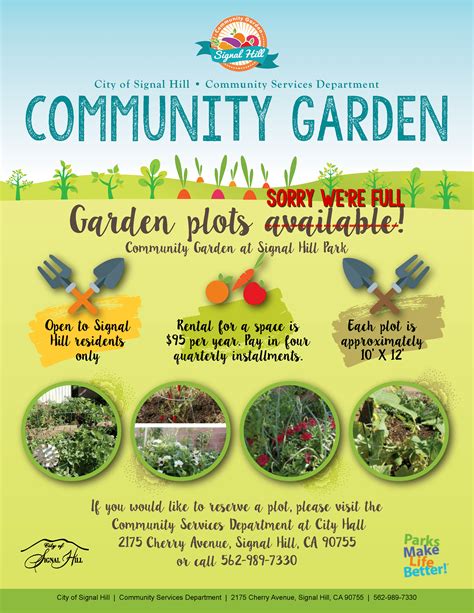 Community Garden Signal Hill Ca Official Website