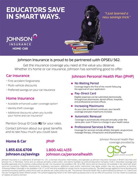 Johnson Insurance – Humber Faculty Union