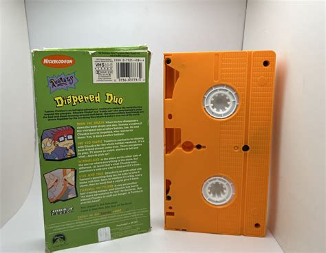 rugrats diapered duo vhs 1998 normal wear on box good condition 97368377332 ebay