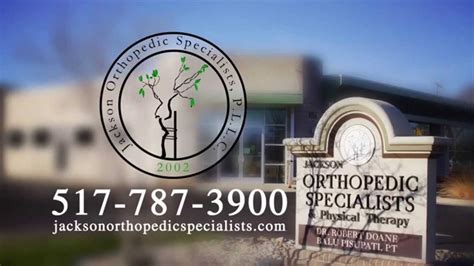 Jackson Orthopedic Specialists (:30 Commercial) - YouTube