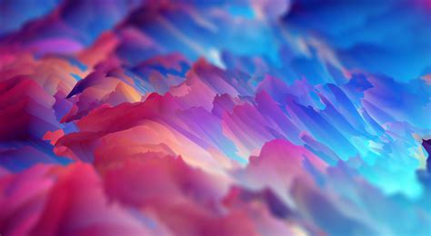 Wallpaper Of The Week 416 Colorful Clouds Geometric Shapes Wallpaper