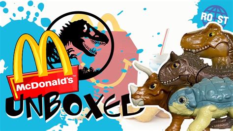 Mcdonalds Unboxed Jurassic World Happy Meal 2020 Camp Cretaceous