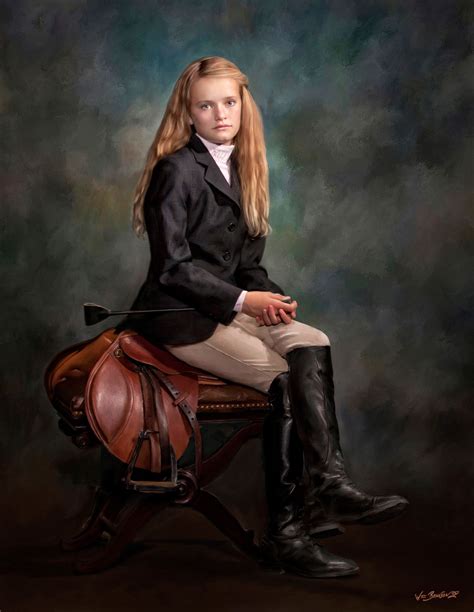 Equestrian Portrait By William Branson Iii What Do You Think Studio