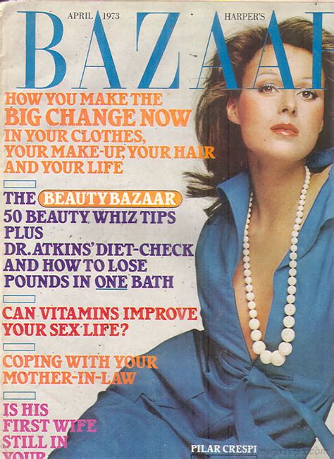 Harper S Bazaar April 1973 How You Make The Big Change Now In