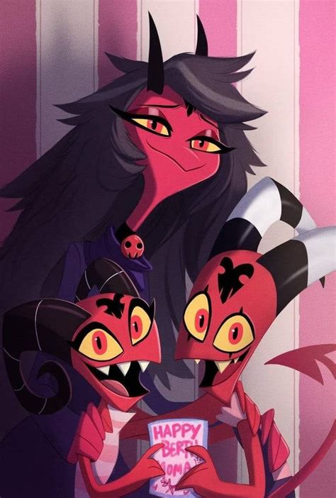 I Just Realized Blitzo S Mother Is A Succubus Incubus Her Horns Are Different From Imp Horns