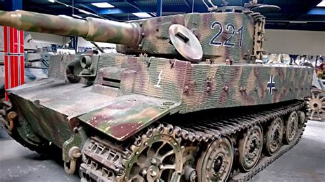 Surviving Tiger I Ausf E Heavy Tank Panzerkampfwagen Vi Restored Ww2