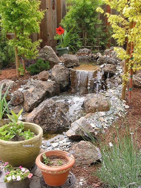 Gardens, ponds & waterfalls are great backyard landscaping ideas. 77 Awesome Small Waterfall Pond Landscaping Ideas - Page 38 of 74