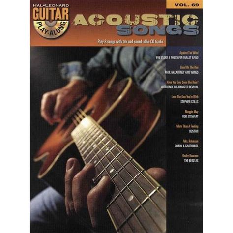 Compilation Guitar Play Along Vol069 Acoustic Songs Cd Paul