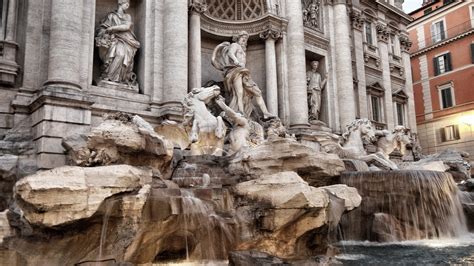 Throw A Coin In The Trevi Fountain Contented Traveller