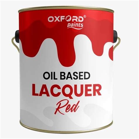 High Gloss Oxford Red Oil Based Lacquer Paint At Rs 230litre In
