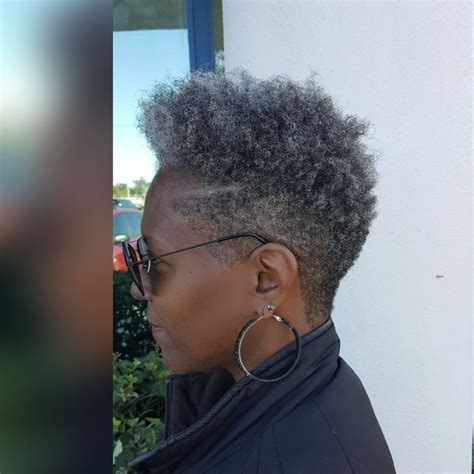 Pin By Tea Phillips On Hair Cuts Tapered Natural Hair Short Grey