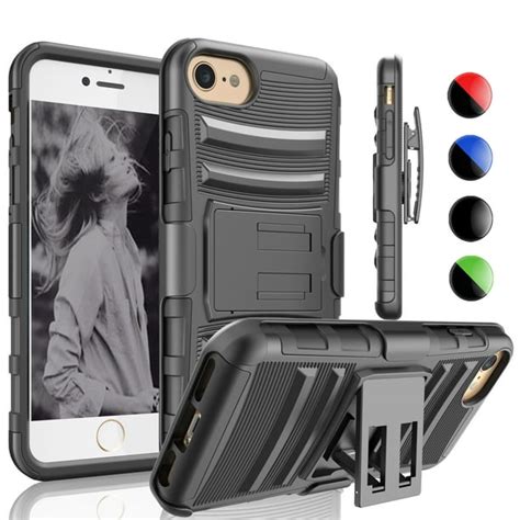 Iphone 8 Case Iphone 7 Holster Belt Clip Iphone 7 Cover Njjex Rugged