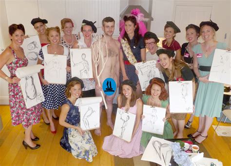 Hen And Stag Life Drawing Co Fabulous Elegant Hen Do Life Drawing Party