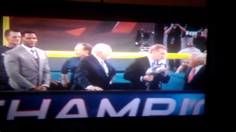 Roger Goodell Hands Lombardi Trophy To Robert Kraft Funny Patriot Fan