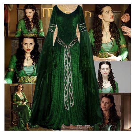 Merlin Morgana Green Dress