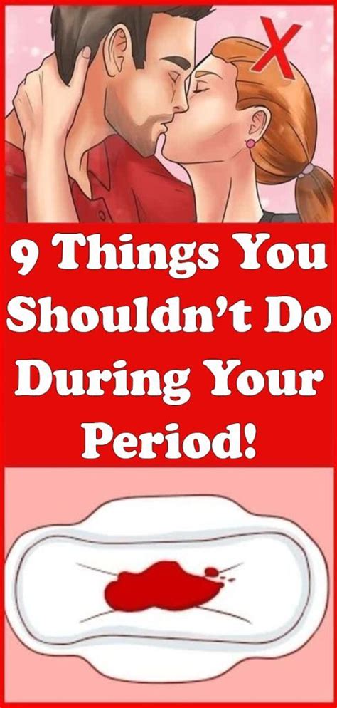 What You Should Never Do In Your Period Healthy Lifestyle