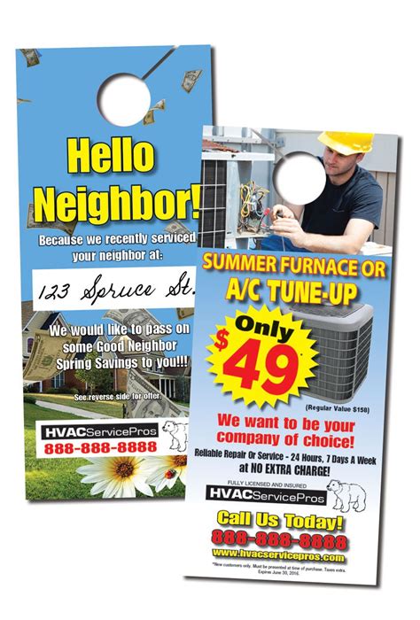 Collection by iris freitas duarte. HVAC Self Mailer with Door Hanger Bonus - PrimeNet Direct ...