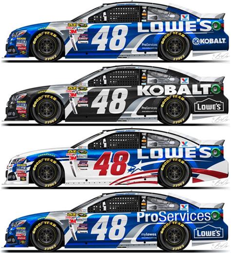 In the summer of 2019, nascar.com took a different tack our driver by number project asked: lowe's racing | The Designer of the 48 | Nascar cars ...