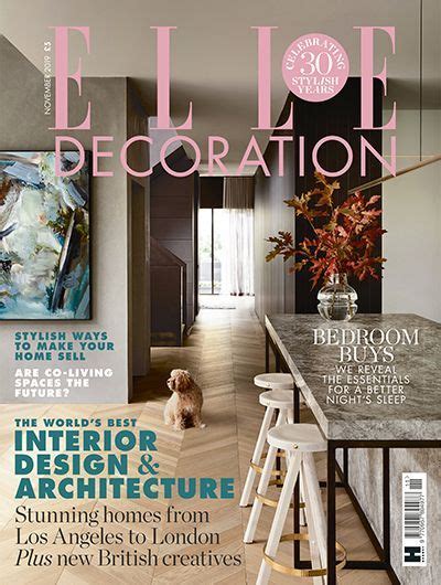Elle Decoration Interior Design Magazine Elle Decor Interior Design