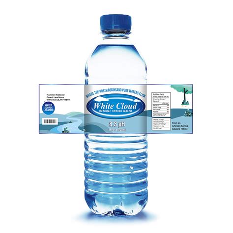 Custom Water Bottle Labels Personalised Water Bottle Labels
