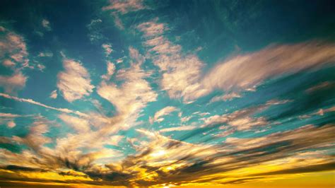 Yellow Black Blue Cloudy Sky Hd Sky Wallpapers Hd Wallpapers Id 71623
