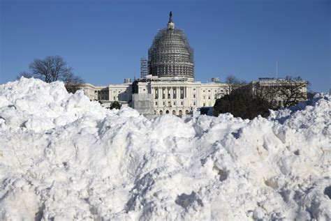 Digging Out East Coast Recovers From Winter Storm Jonas