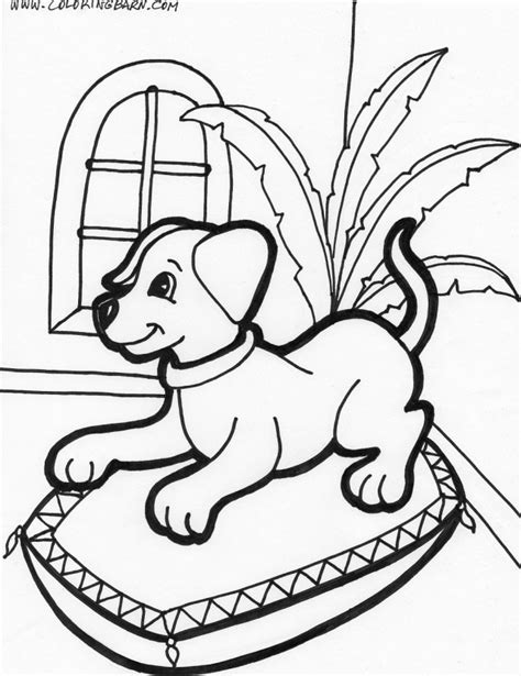 This just one options a lovable canine sitting. Cute Baby Puppies Coloring Pages - Coloring Home