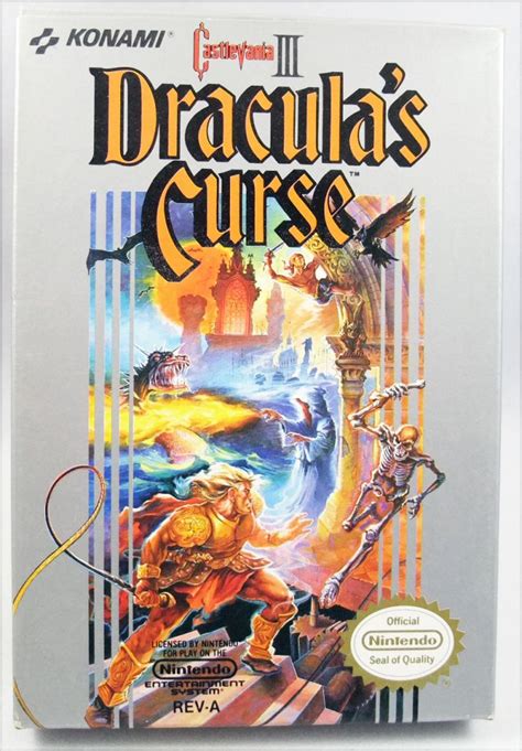 Nintendo Nes Castlevania Iii Draculas Curse Konami Us Version