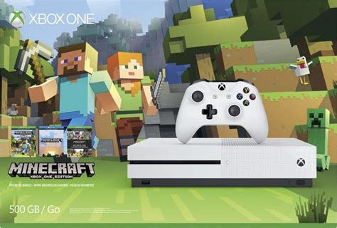 Xbox One S Minecraft Edition For 22999 Today Only Asian Geek Squad