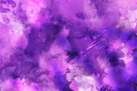 Ink Puprle Watercolor Full Background Stock Photo Realcg