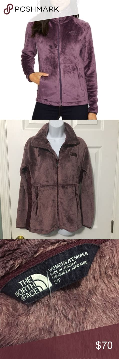 nwot purple teddy bear north face jacket beautiful fuzzy northface jacket bring new without tag