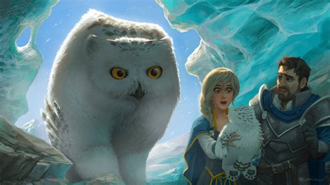 Snowy Owlbear By Artsangel On Deviantart