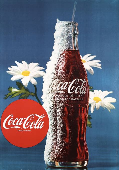 Sold Price Stunning Original 1960s Coca Cola Poster Ice Bottle