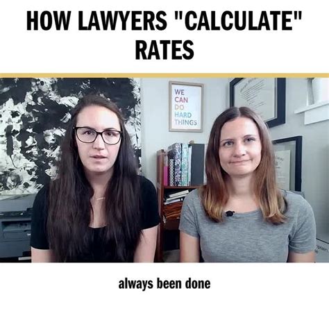 Lauren Lester On Linkedin How Lawyers Calculate Rates