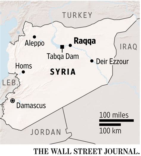 Assault On Isiss Syria Stronghold Of Raqqa Begins Wsj