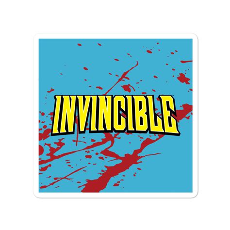 Skybound Invincible Bloody Logo Sticker Skybound Entertainment