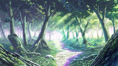 The latest tweets from anime background art (@backgroundsbot). Anime Forest Backgrounds - Wallpaper Cave