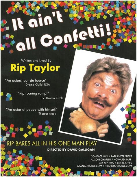 Rip Taylor Detailed Biography With Photos Videos