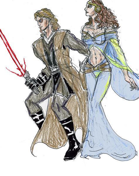Anakin And Padme By Theaven On Deviantart