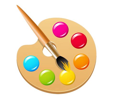 Free Paintbrush And Palette Clipart Download Free Paintbrush And