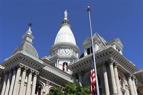 Tippecanoe County Courthouse In Lafayette Indiana 7313 Photograph By