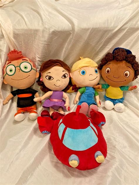 Disney Little Einsteins 13 Plush Stuffed Doll Lot Leo June Quincy