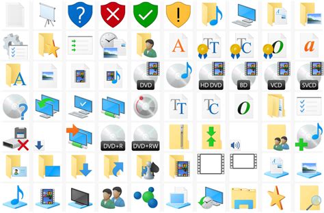 Значки для папок Windows 11